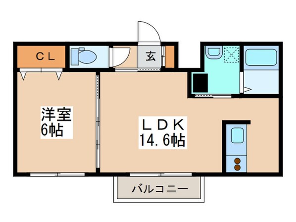 リヴェ－ルの物件間取画像